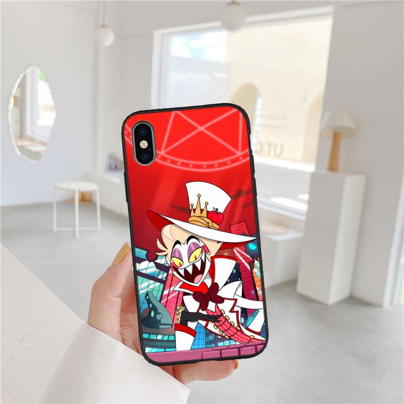 BF68 H-Hazbins Alastor H-Hotels Soft Shell Phone Case for Redmi Note 13 14 Pro+ Plus A3 A3X 13X 13C 13R 14S 14C 14R
