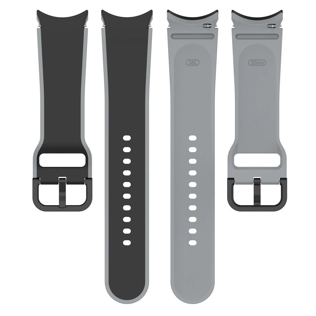 No Gap Silicone Strap For Samsung Galaxy Watch 7/6/5/4 40mm 44mm Sports Breathable Durable Bracelet Watch 6 4 Classic/5 Pro 45mm