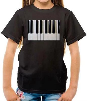 Color Piano Keys - T-Shirt - Pianist - Music - Musician -