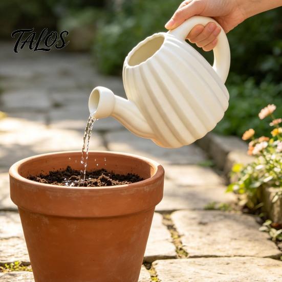 Ergonomic Handle Water Can Cute Cactus Watering Can, Shower Head Plastic Small Plant Waterer Pot, for Houseplants, Indoor Flowers Decorative