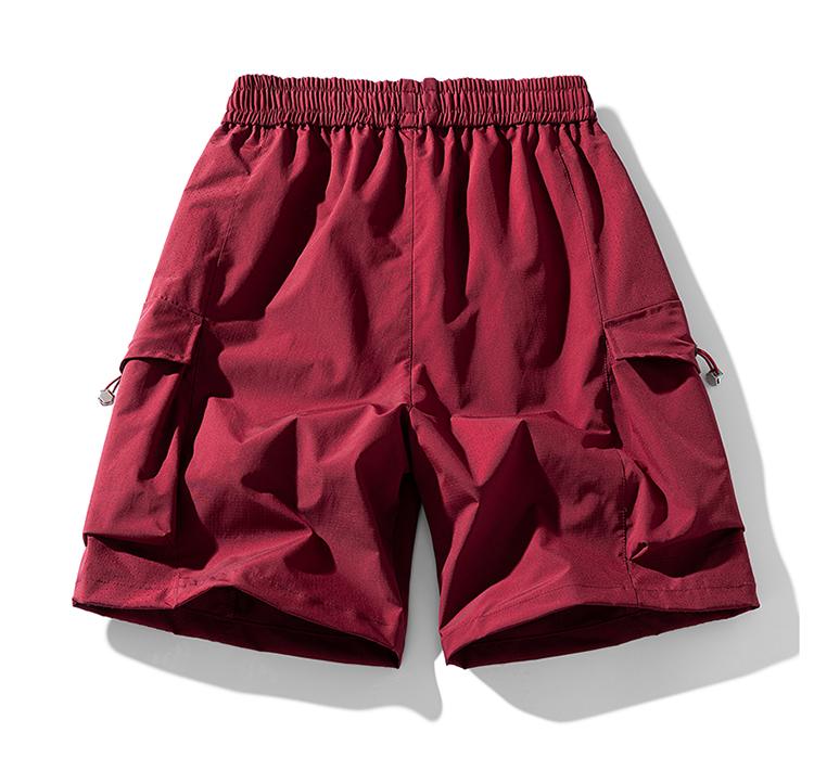 Men's Casual Shorts, Ice Silk Outdoor Workwear Shorts, Men's Quick Drying Shorts, Loose Sports Pants