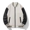 Spring Autumn Men Baseball Jacket Stand Collar Korean Style Casual Jackets and Coats Male Slim Fit Bomber Jacket 5XL