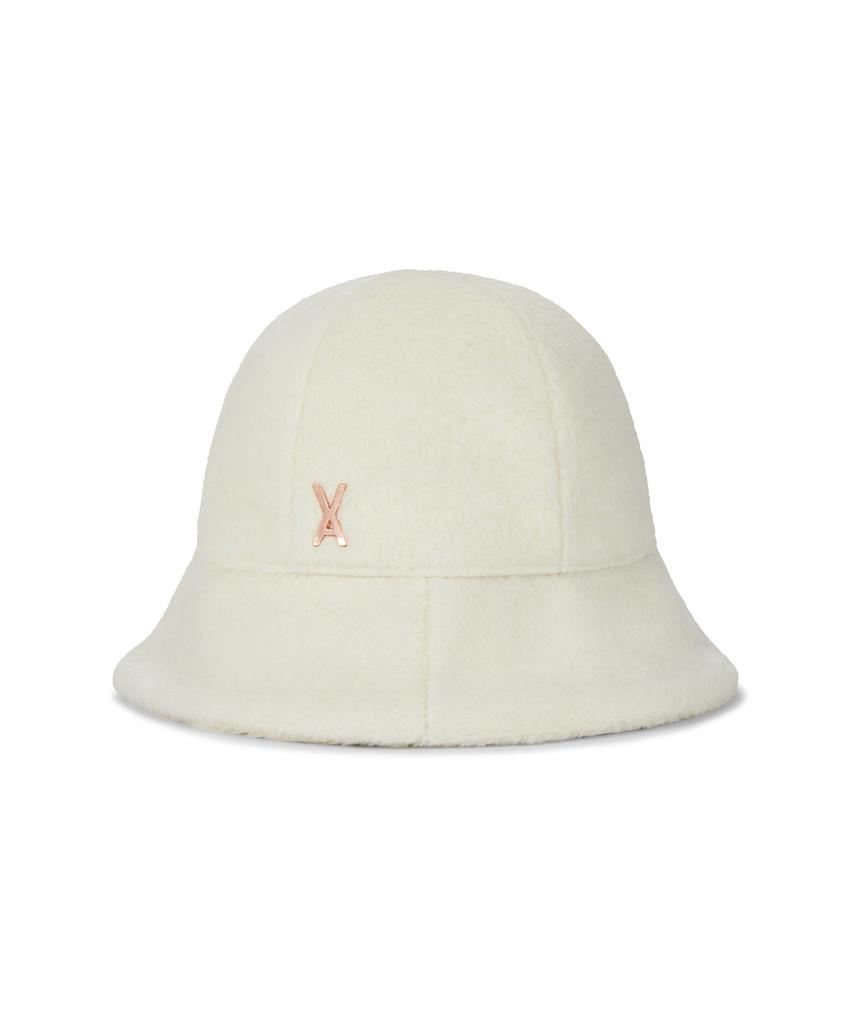 Bajal Va Studded Wool Bucket Hat Cream