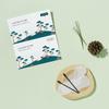 Pine Calming Cica Biocellulose Nose Pack 5 Sets 2 Step Blackhead Sebum and Pore Care