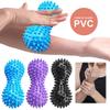 Peanut Massage Spiky Ball Peanut Massage Roller Deep Tissue Massage Ball Trigger Point Hedgehog Ball for Plantar Fasciitis