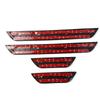 4Pcs/Lot ABS Stainless Steel For - KIA SELTOS SP2 SP2I Door Sill Pedal Welcome Scuff Plate Decoration Cover