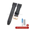 Coffee Black 20 21 22mm for IWC Portofino Le Petit Prince Portugieser Cowhide Watch Band Special Interface Needle Buckle Durable