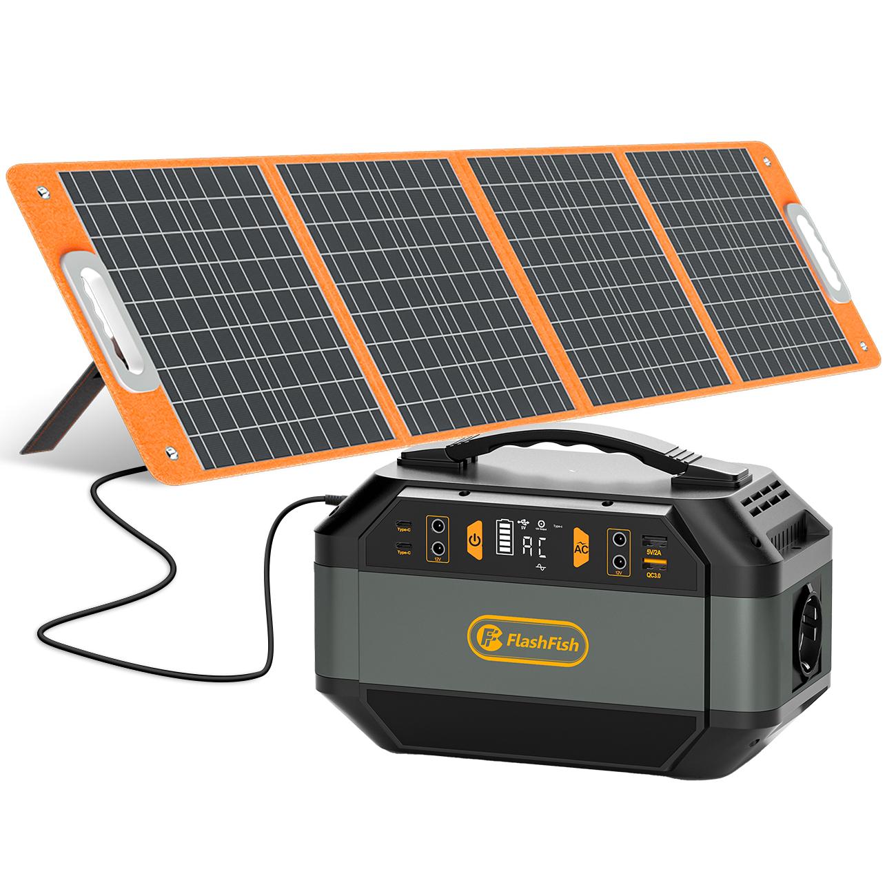 Flashfish P56+TSP100 Portable Power Station 288