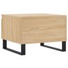  Coffee Table, Sonoma Oak, 50x46x35 Cm, Wood-based Material