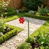 Weather Resistant Adjustable Solar Operated Flower Watering Sprinkler With Double Adapters And Ground Spikes for Garden