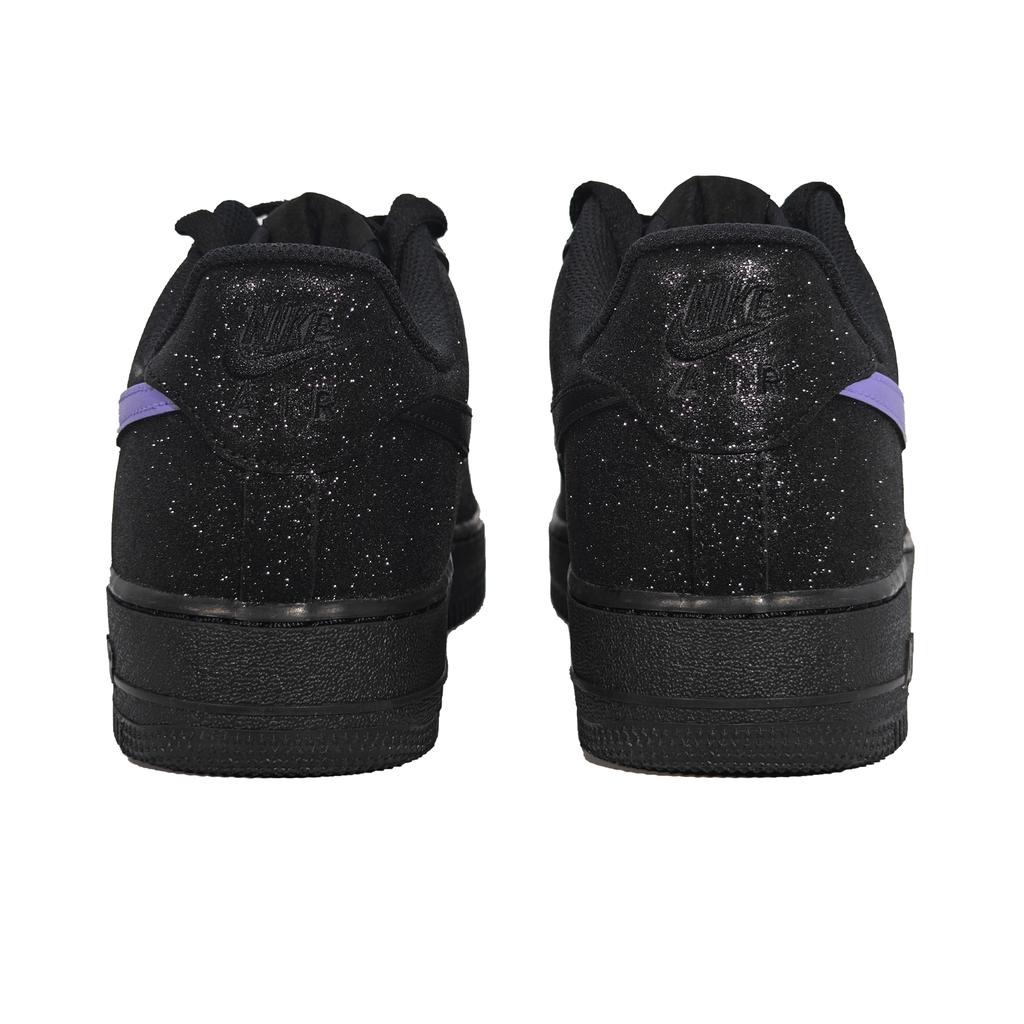 Nike Air Force 1 Baby's Breath Low top Skateboard Shoes Unisex Black Diamond Purple CW2288-001(Team133-)