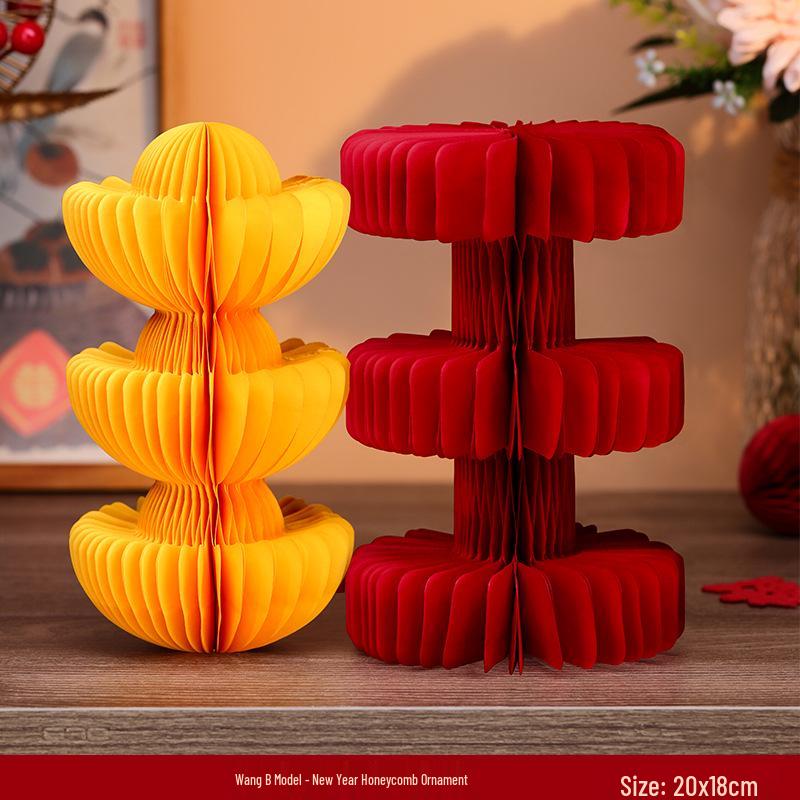 2026 Year of the Horse Zodiac Ornaments: Large Festive Fu Characters for New Year & Spring Décor