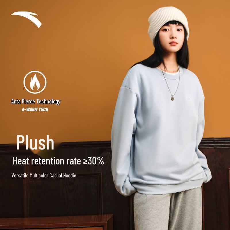 Anta Unisex Fleece Round Neck Sweatshirt