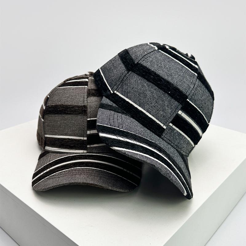 Scuola di Baseball Vecchio Vintage Righe Scacchi Uomini Donne Per Genere Neutro Cappellini Freschi Cappelli a Visiera Parasole da Esterno Casual Traspirante Classico
