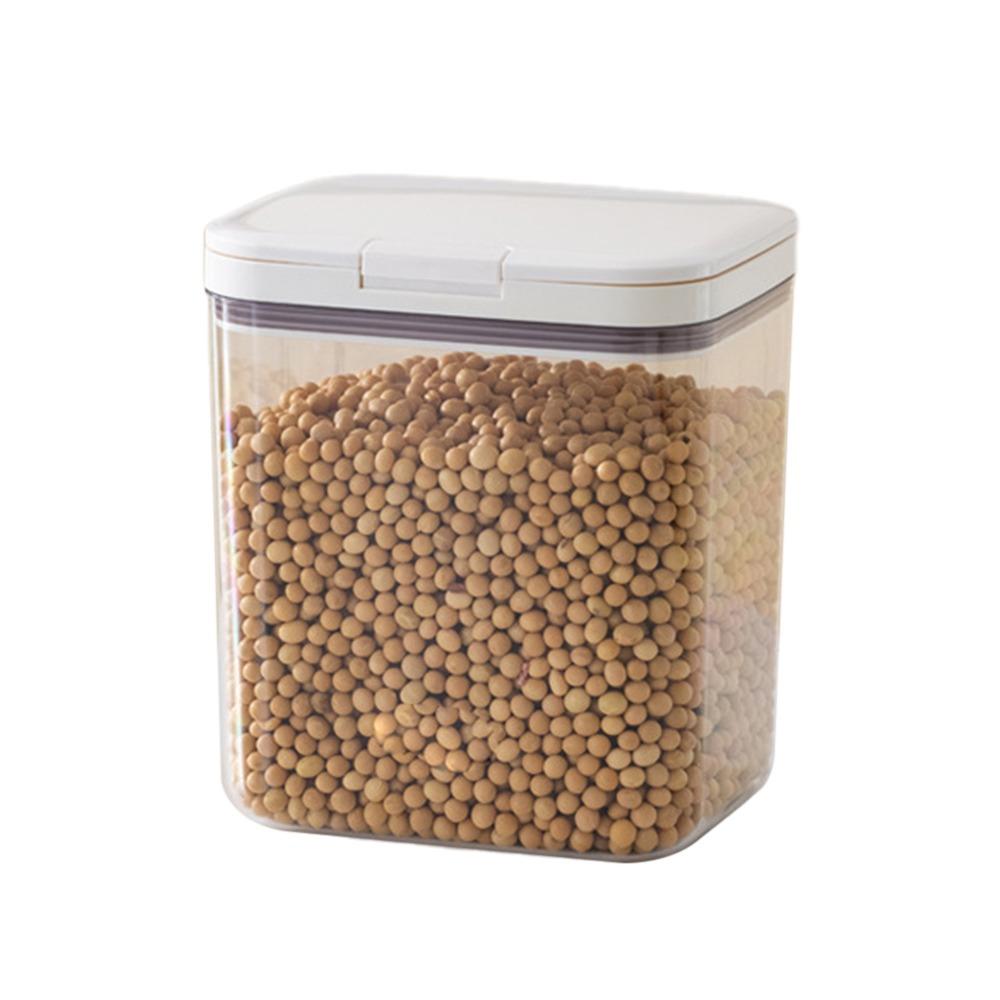 High Quality Vacuum Storage Tank Transparent Large Capacity Sealed Jars Moisture-proof Stackable Sealed Tank Household