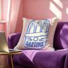 Sardines Canned Square Double-Sided printed Pillow Case Bedroom Bedside Pillow Sofa Cushion Cover
