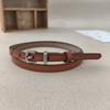 Slim Leather Genuine Belt Women With Alloy Pin Closure For Fashionable Use Daily