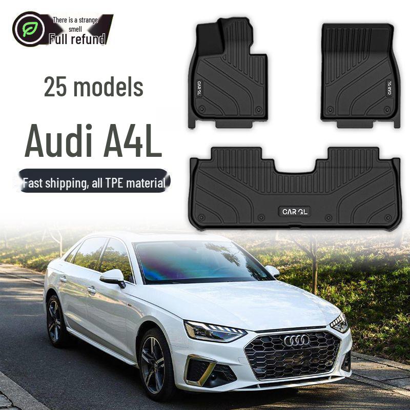 TPE Floor Mats for Skoda Kodiaq - 7-Seater, Surround Design, All-Weather Protection.
