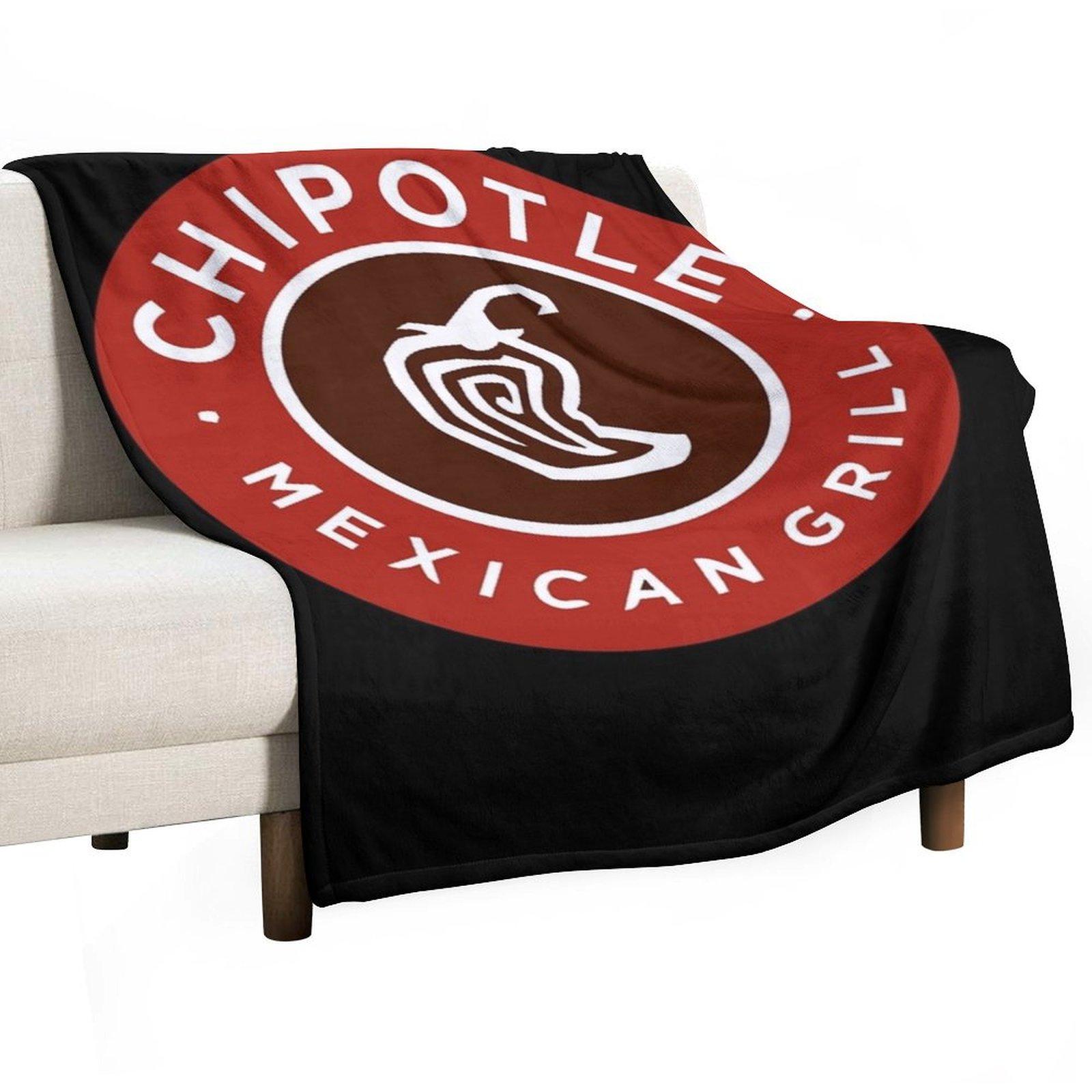 

Chipotle Mexican Grill Throw Blanket Sofa Throw Bed covers Shaggy Designers Blankets 30x40in