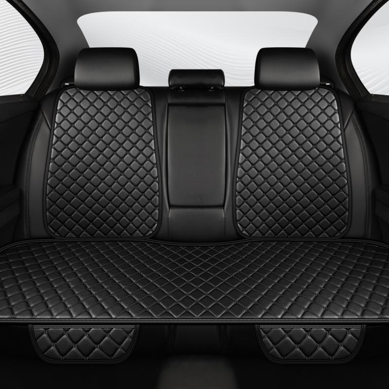 New Car Seat Cushion Universal Comfort Breathable Leather Diamond Grid Single Seat Multi-Pack Universal Vehicle Seat Pad
