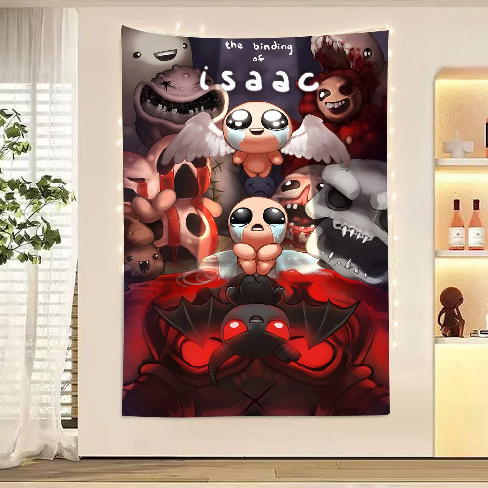 Game The Binding Of Isaac Classic Anime 2025 Photography Background Birthday Cake Smash Portrait Decor Backdrop Photo Studio