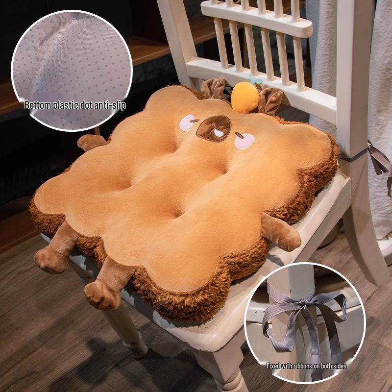 Thickened Autumn/Winter Seat Cushion for Office, Dorm, or Classroom