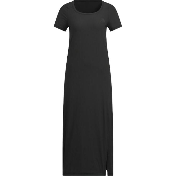 adidas Women s CF Dress Short Sleeve Square Neck Black JN0708 S