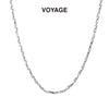 Mobius Titanium Steel Men's Clavicle Chain – Trendy, Colorfast American Style Necklace