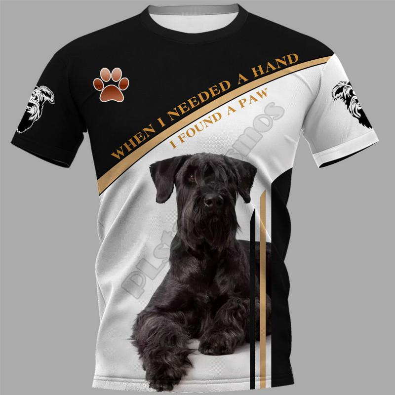 Bernese Mountain Dog 3D Printed T-shirt Men's Summer Casual Short-sleeved T-shirt 2021 New Men's Trendy Fashion All-match