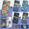 Japanese Pub Wave Anime Art Case For Oppo A98 A78 A18 A38 A58 A40 A60 A80 A16 A76 A96 A17 A77 A74 A94 A54 A57S A15 Cover