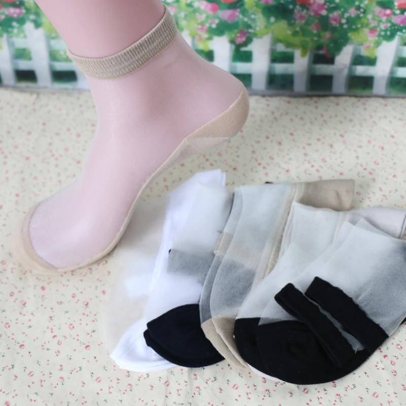Men's Summer Thin New Leisure Cool Breathable Crystal Stockings