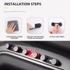 Car Double Hook Storage Hanging Hooks Accessories For BMW M E46 E90 E60 F30 F10 E39 E36 F20 G30 G20 E87 E92 E91 E30 X1 X3 X5