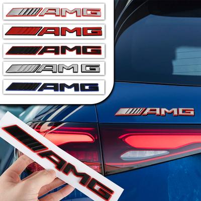 Autocollant Badge Coffre Arrière de Voiture ABS Lettres Auto Décalcomanie Décorative pour AMG W108 W124 W126 W140 W168 W169 W176 W177 W190 W201 W202