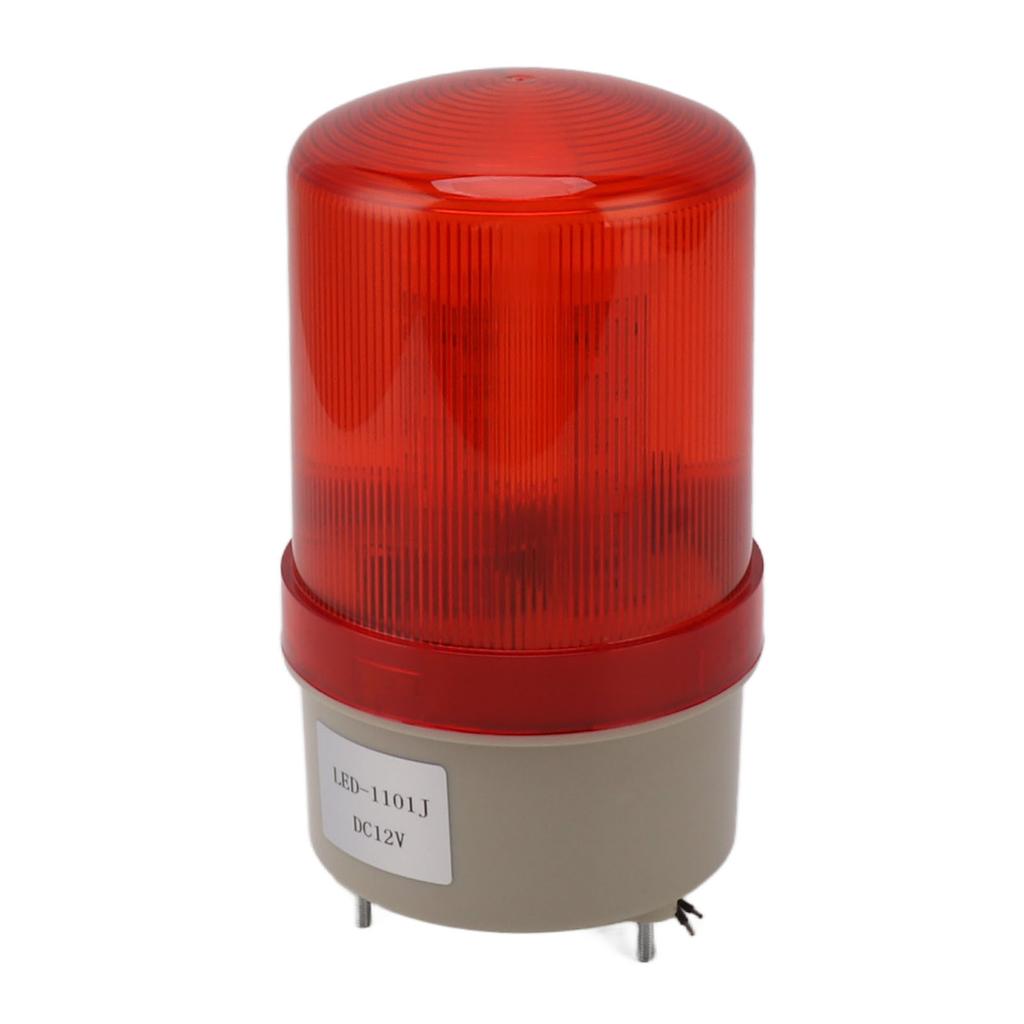 DC12V Rotating Warning Light Rotating Acoustic Optical Warning Buzzer Signal Lamp for Electronic Fence Invasion