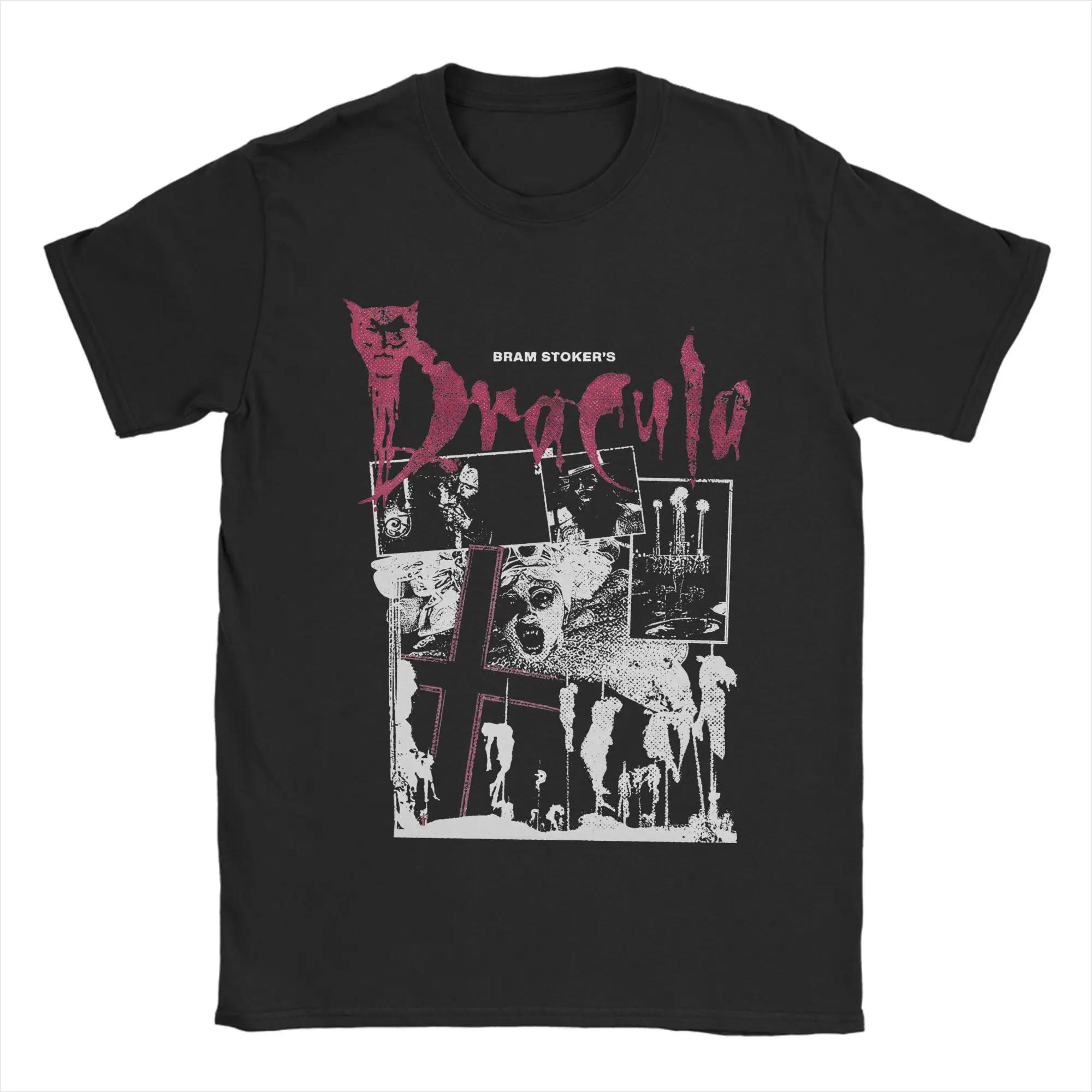

Bram Stokers Dracula T Shirts for Men Women Pure Cotton Funny T-Shirts Crewneck Tee Shirt Short Sleeve Clothing S