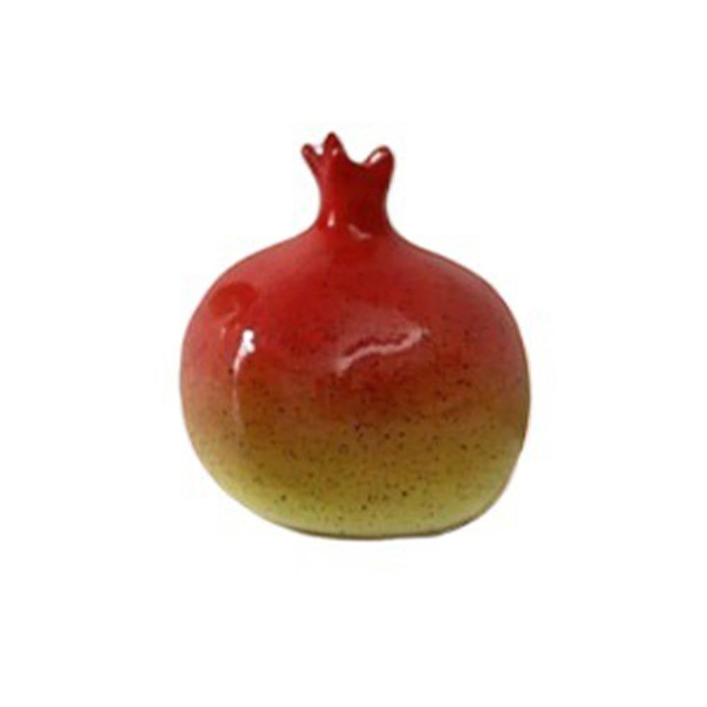 Creative Hydroponic Flower Holder Cute Flower Pot Ins Style Lemon Pomegranate Vase Living Room красный