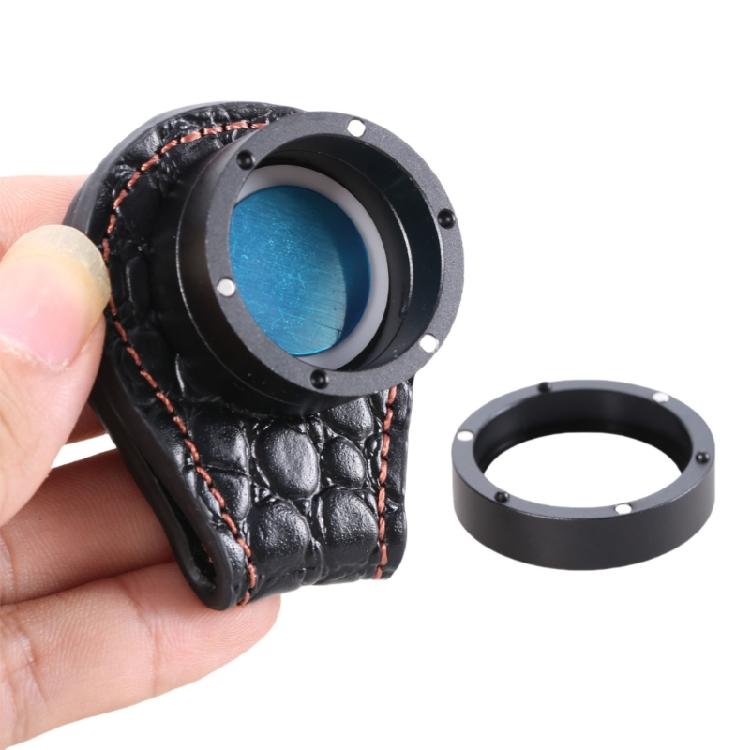 Leather Magnetic Belt Clip Chalk Holder Portable Leather Chalk Bag Chalk Clip Pool Billiards Snooker Accessories