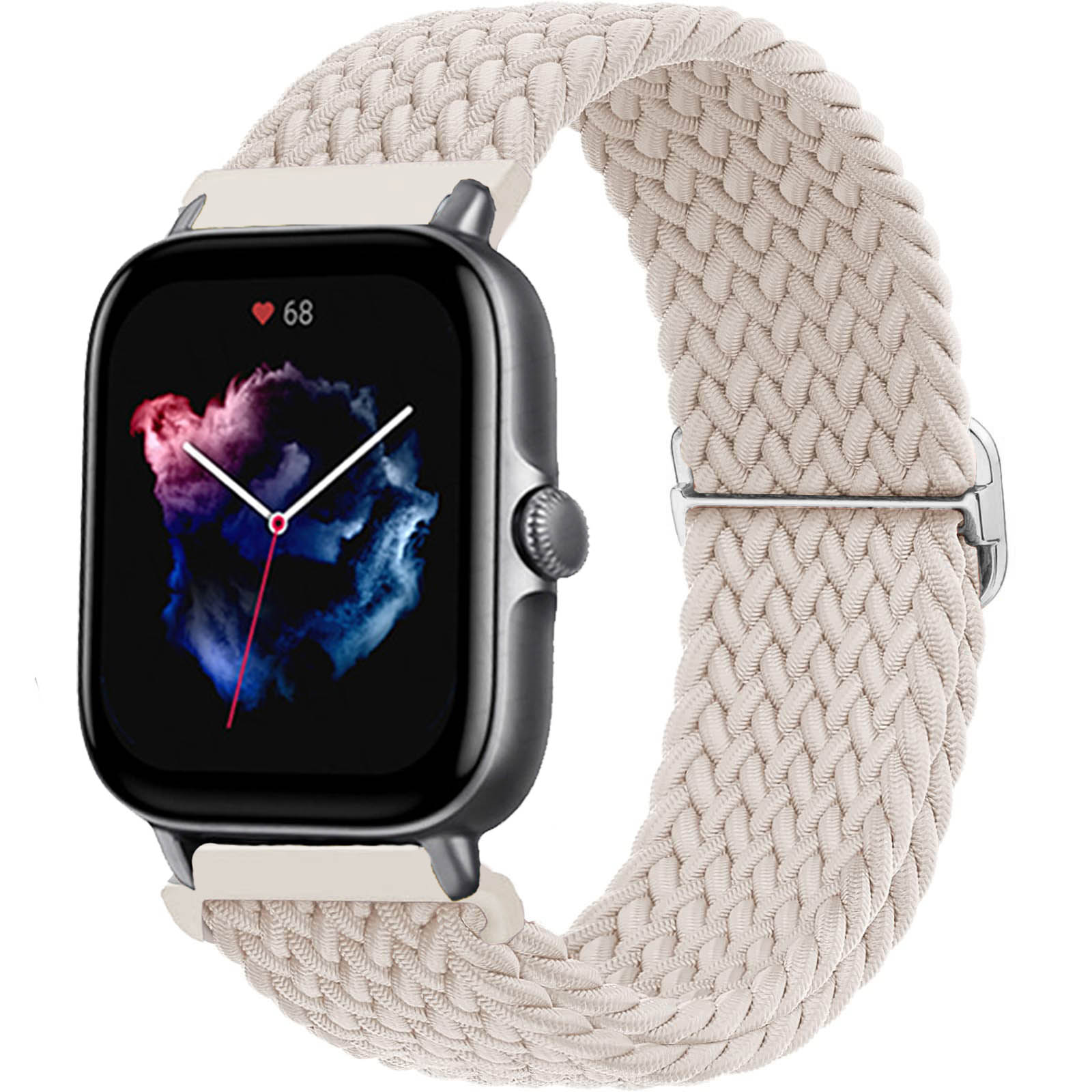 

Braided Solo loop band For Amazfit bip 6 5 GTS/4/2/2e/3/GTS2 Mini/20mm 22mm watch bracelet correa Amazfit GTR/4/2/3/47/Pro strap 20mm watch strap звезда