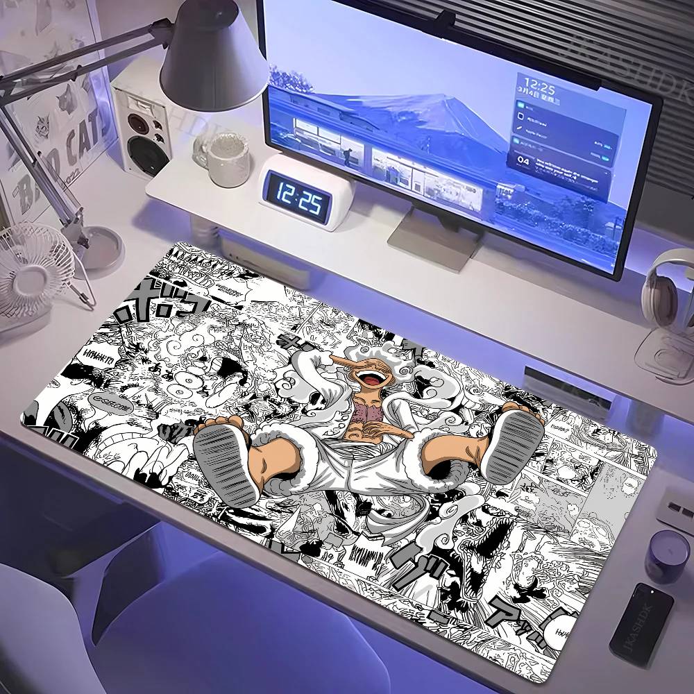 One Piece Anime/Manga Mouse Pad (Robin,Luffy,Zoro,Sanji,Nami,Law) — Computer Keyboard Mat,Gaming Accessory