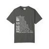 Jesus Is My | T-shirt, Christian Faith Typography Tee, Scripture Names Cross Design