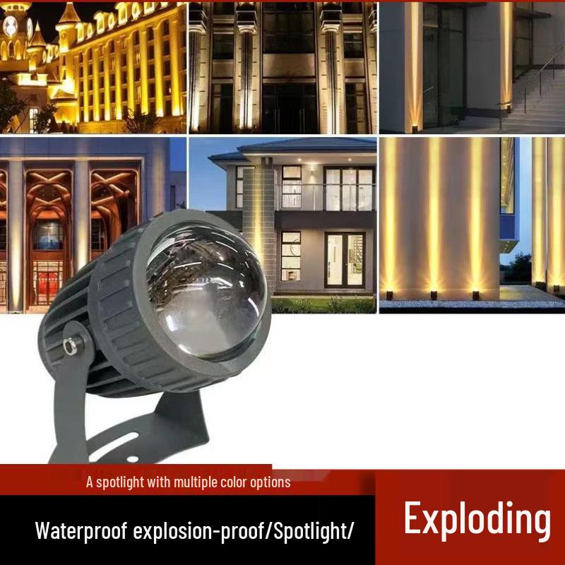 Meng Pao Outdoor Waterproof Single Beam LED Spotlight