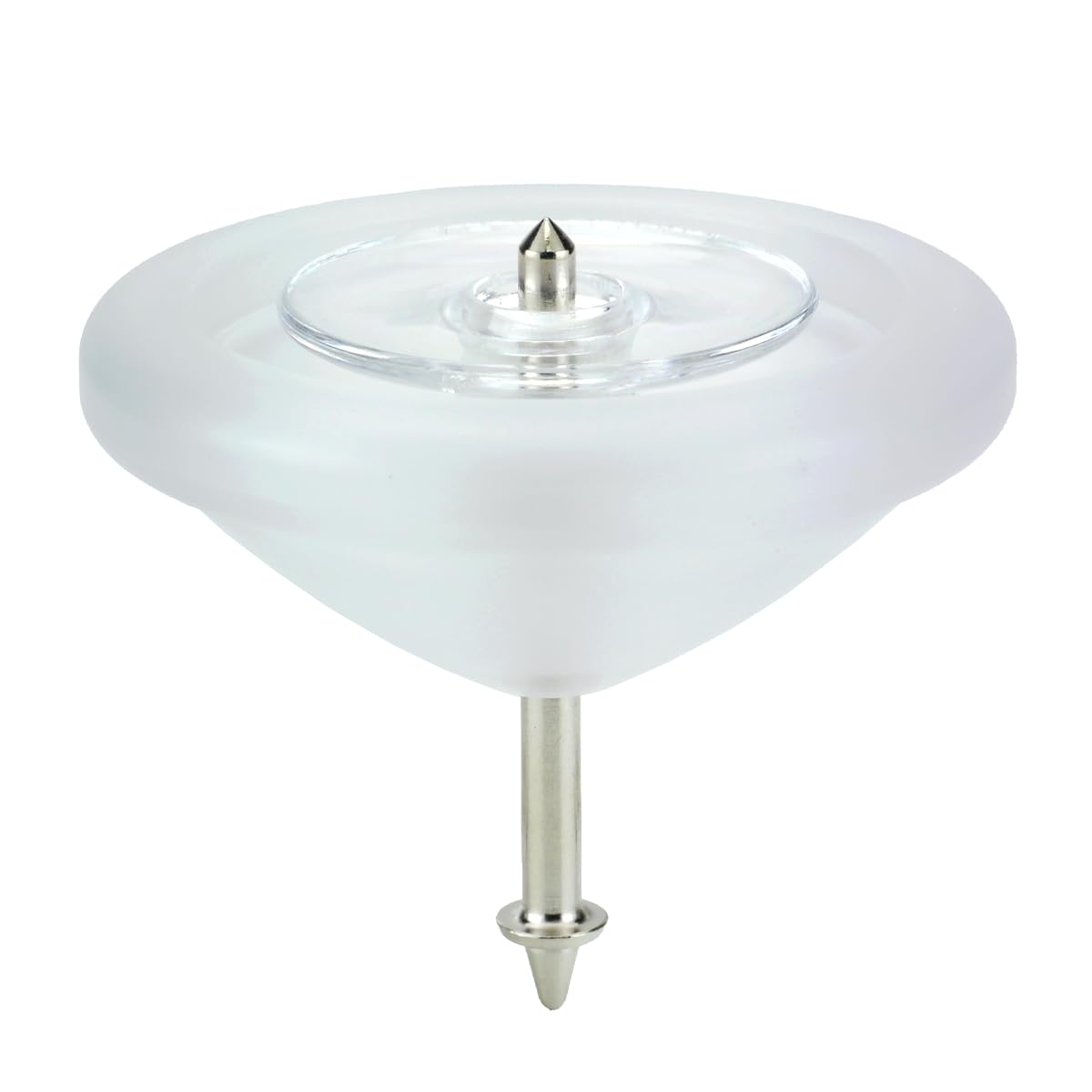 Сертифицированный Spin Gear Muku Top, Метательный волчок со шнурком (Прозрачный ПК)