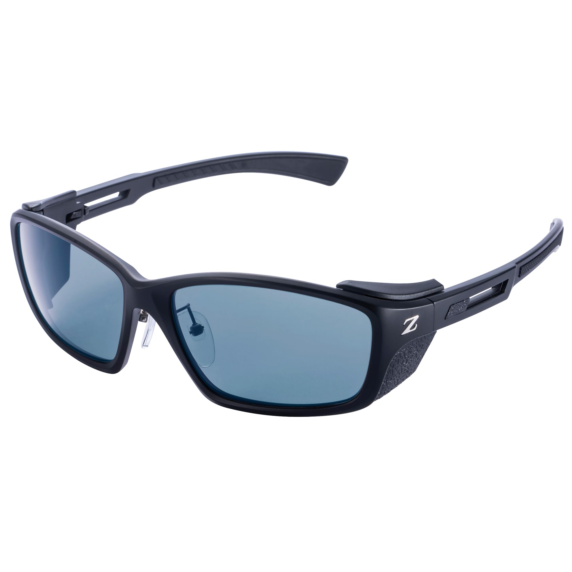 

Zeque HOVER Polarized Sunglasses in Matte Black and Master Blue F-2130