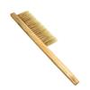 New Wooden Beekeeping Tools Honey Brush with Premium Quality Two Rows of Horse Tail Hair for Gentle Bee Sweep - Essential Beekee