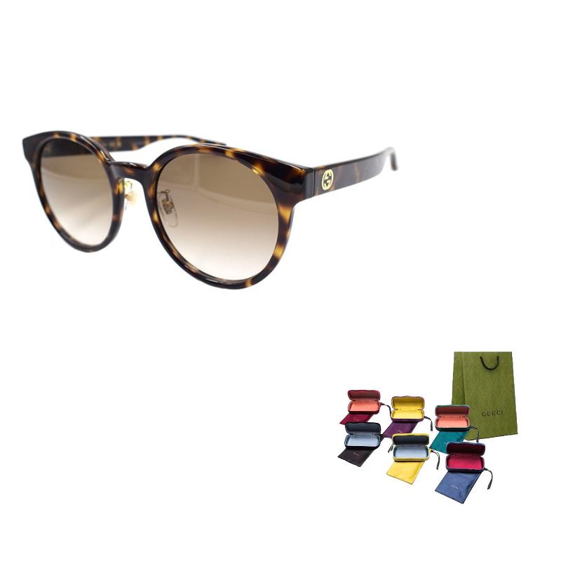 

GUCCI Minimalist Logo Fashion Holiday Travel Plate Frame Round Sunglasses Women s 54