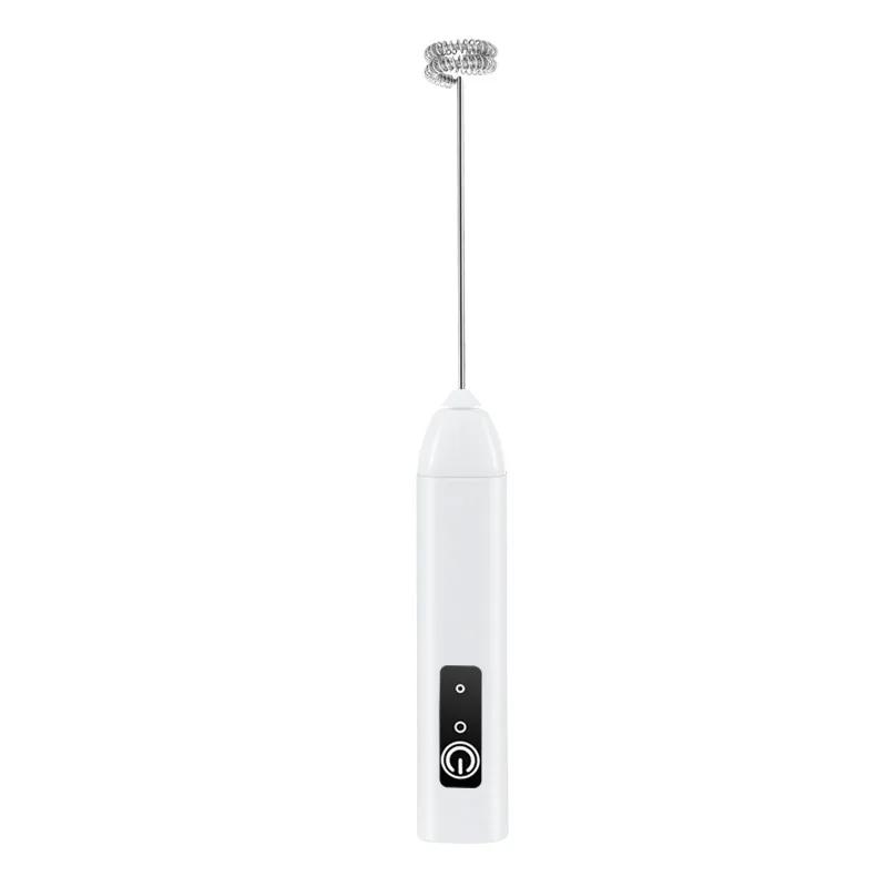 MINI Napěňovač kávy USB dobíjecí 3 rychlosti Pěnovač Káva Mléko Mixér Elektrická rukojeť Šlehač Vajíček Horké kuchyňské náčiní