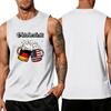 Men's Sleeveless Tank Top Oktoberfest Print Loose Fit Casual Summer Vest Breathable Lightweight Muscle Shirt for Daily Wear