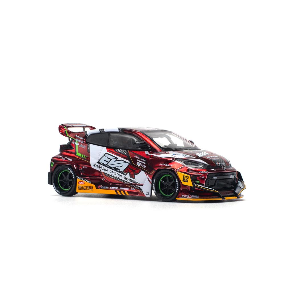 POP RACE Eva RT Unit 2 GOODRIDE GR Yaris PR640126 1/64 (Finished Model)