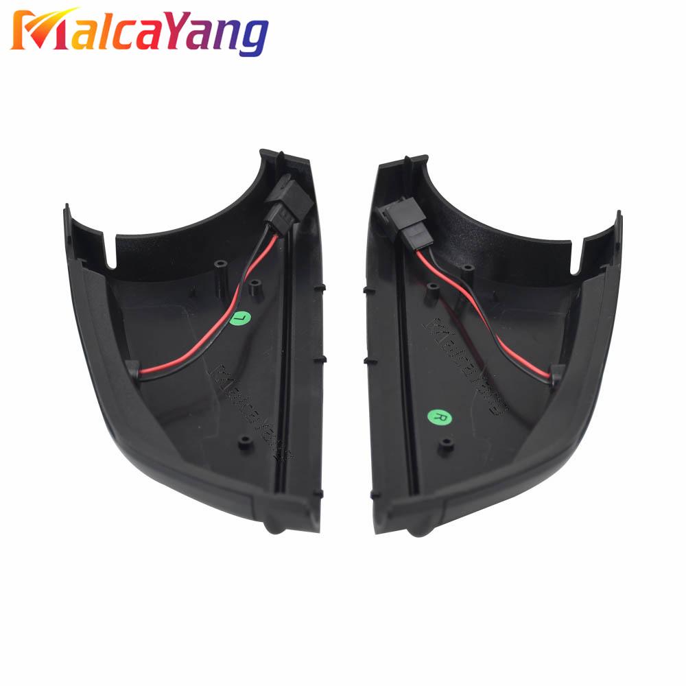 For VW Polo MK4 9N LED Rearview Mirror Indicator Blinker Light Dynamic Turn Signal For Skoda Octavia MK2 1Z 2004-2008