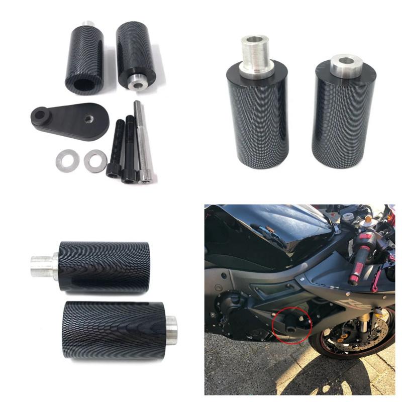 Fit For YAMAHA YZF-R6 YZF R6 2003-2005 YZF-R6S YZF R6S 2006-2008 Motorcycle Not Cut Frame Sliders Crash Falling Protection Pad